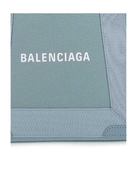Balenciaga Blue Logo Handbag