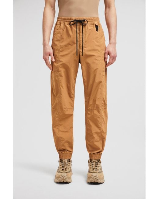 Moncler Orange Grenoble Ripstop Jogging Trousers for men