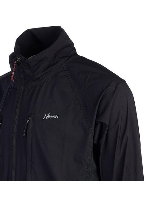NANGA Blue Zipper Casual Jacket for men