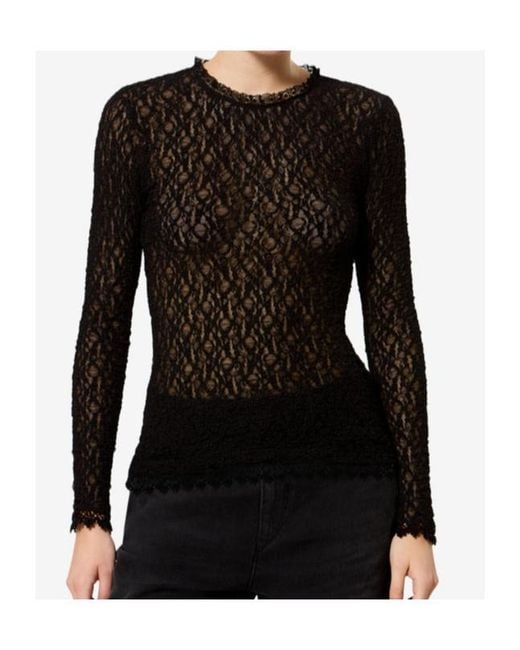 Isabel Marant Black Brany Top