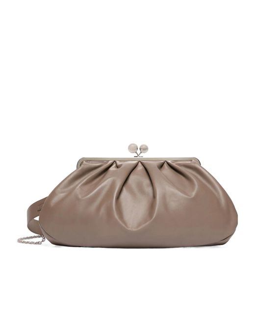 Weekend by Maxmara Brown Large Pasticcino Shoulder Bag