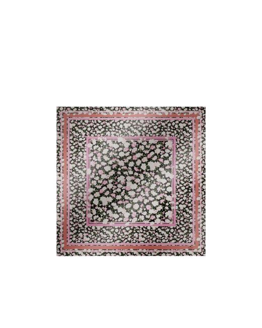 Weekend by Maxmara Gray Aonestone Floral Print Scarf