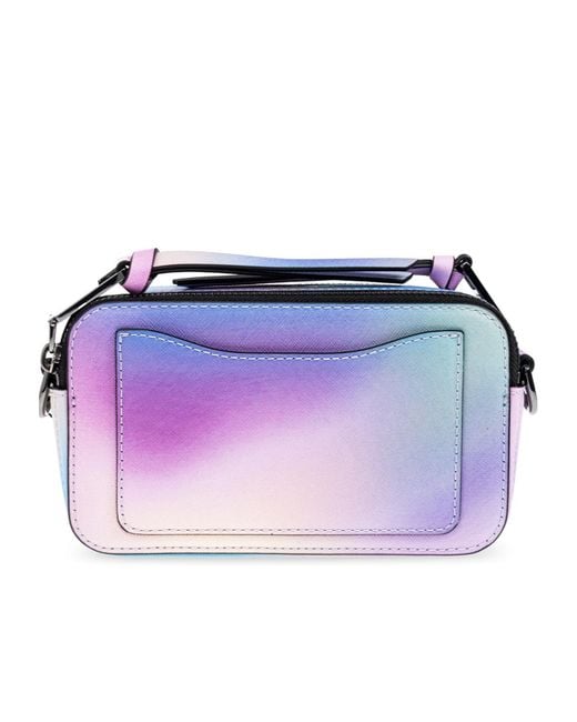 Marc Jacobs Blue The Airbrush Snapshot Bag