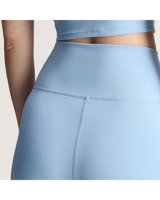 Adidas By Stella McCartney Blue Short Yoga Leggings