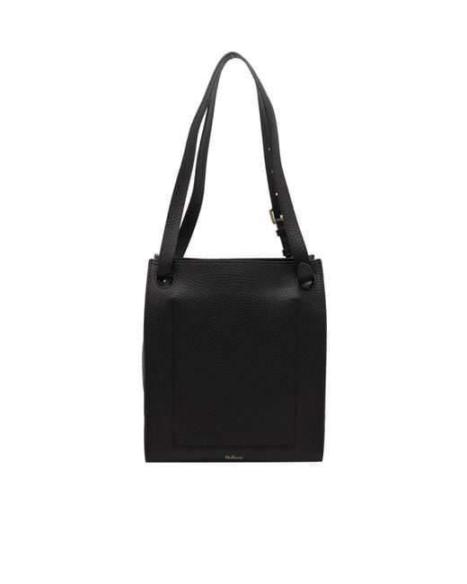 Mulberry Black Mini Soft Tote Shoulder Bag