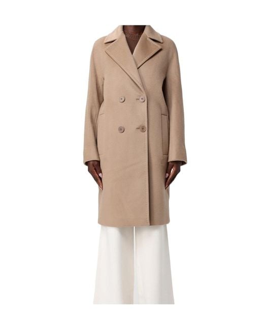 Max Mara Natural Studio Mstdravenna Belted Coat