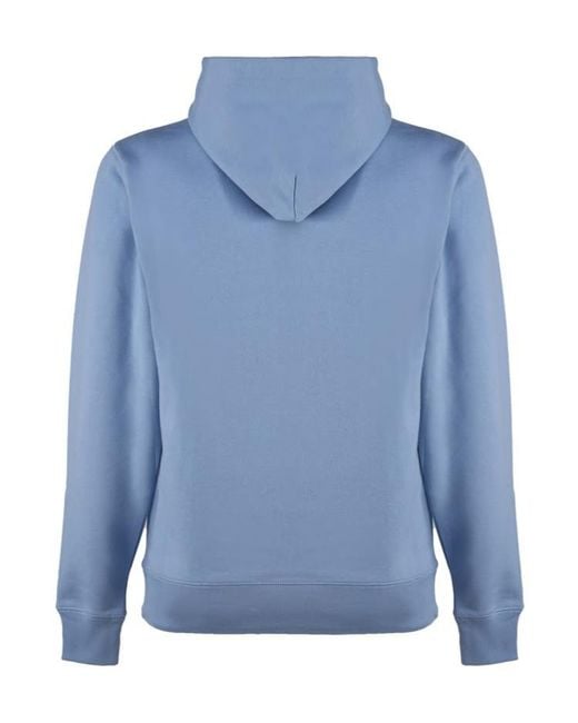BBCICECREAM Blue Logo-Print Pullover Hoodie for men
