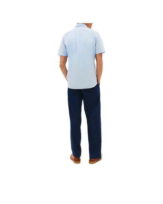 Tommy Hilfiger Blue Lightweight Breathable Shortsleeve Shirt for men