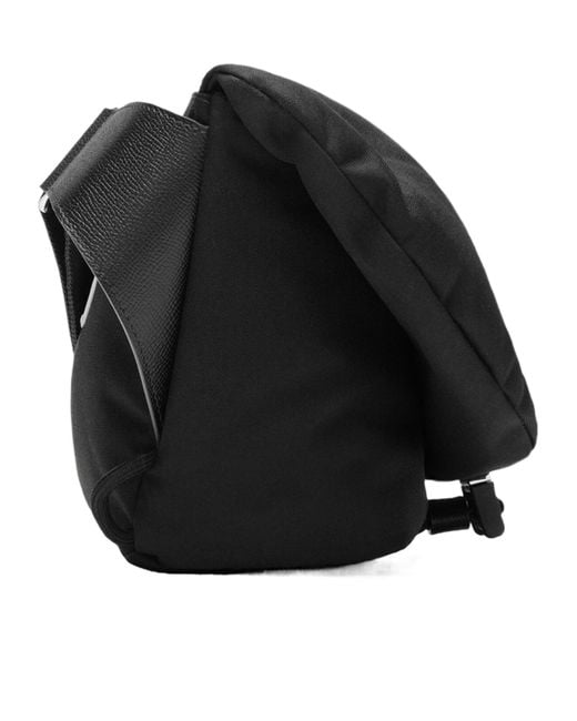 Maison Margiela Black Logo Patch Small Belt Bag