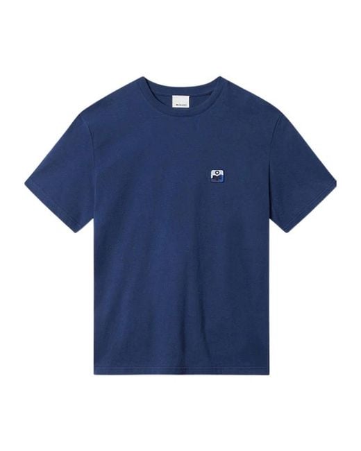 Isabel Marant Blue Hugo T-Shirt for men