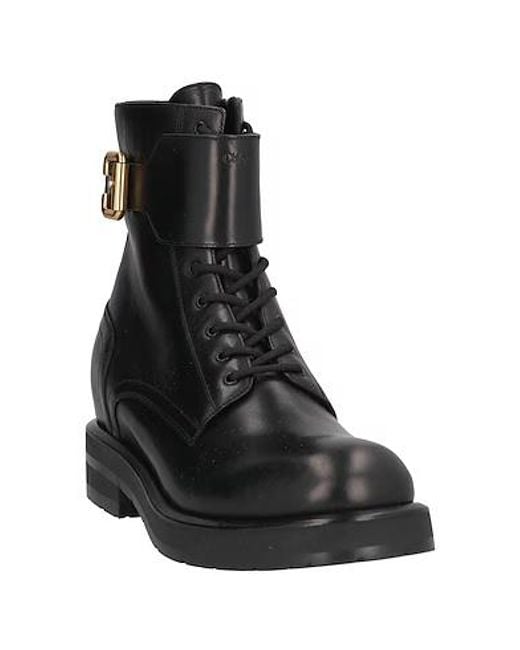 Chloé Black Ankle Boots