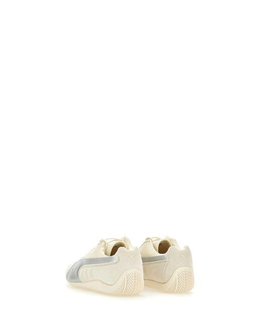 PUMA White Speedcat Premium Sneakers for men