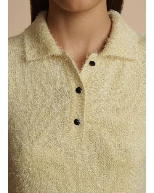Khaite Yellow The Graciela Dress
