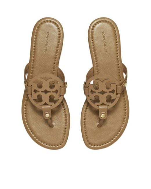 Tory Burch Brown Miller Sandals