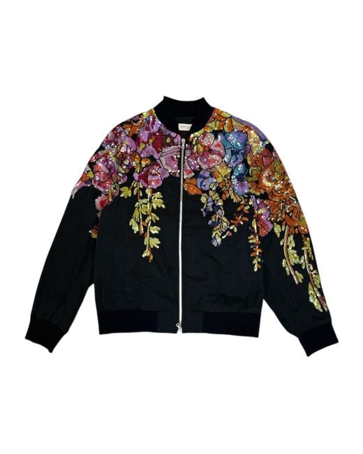 Dries Van Noten Multicolor Long Sleeve Casual Jacket