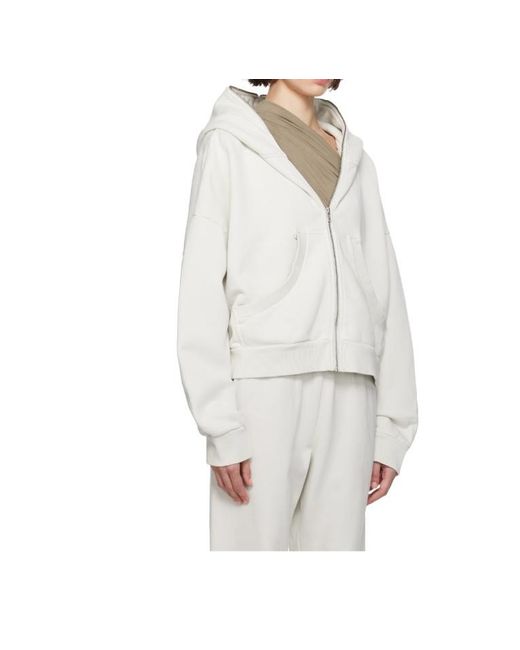 Entire studios Gray Eternal Full-Zip Hoodie for men