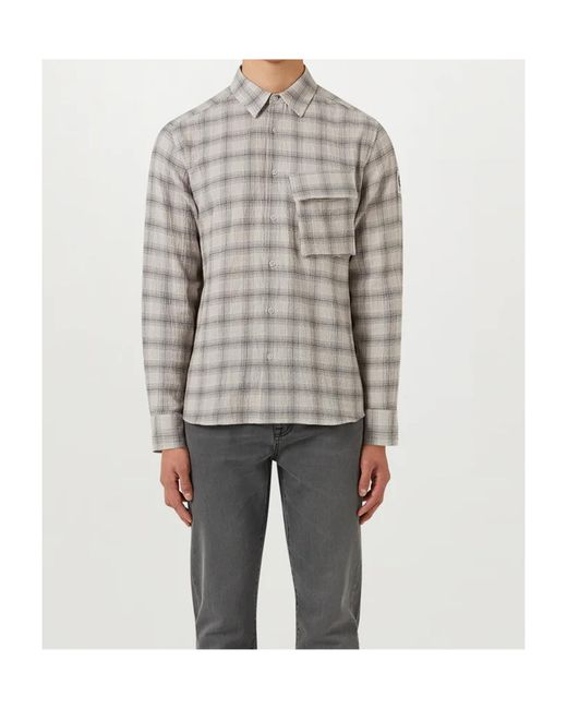 Belstaff Gray Scale Shirt for men