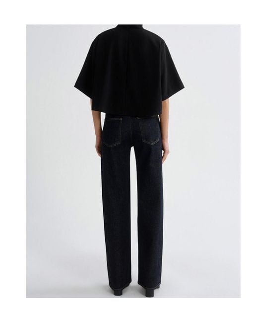 Agolde Black Harper Straight Jean