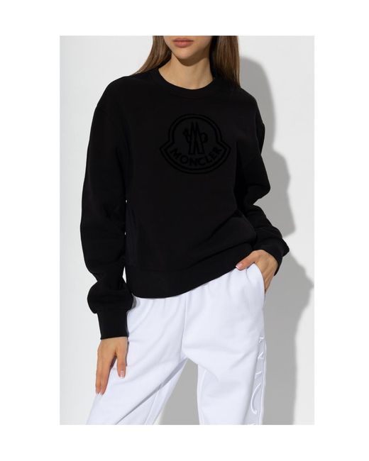 Moncler Black Logo Sweatshirt
