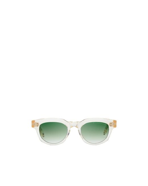 Dita Eyewear Green Radihacker Square-Frame Sunglasses for men
