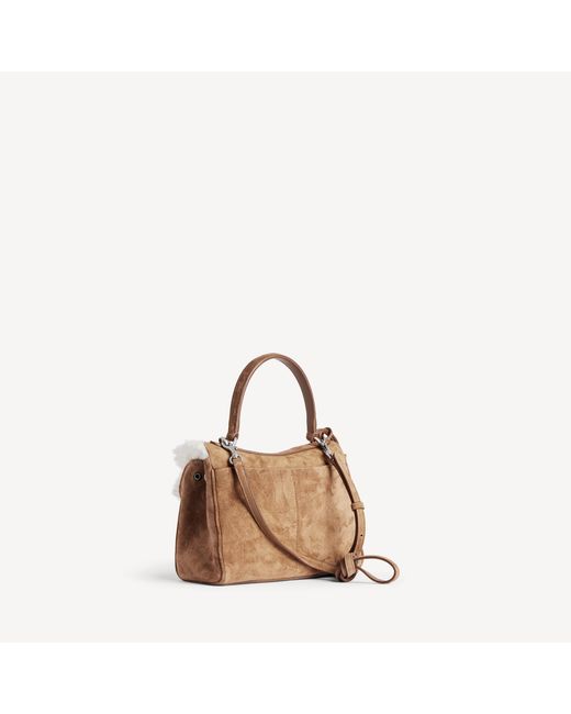 Balenciaga Brown Rodeo Mini Handbag