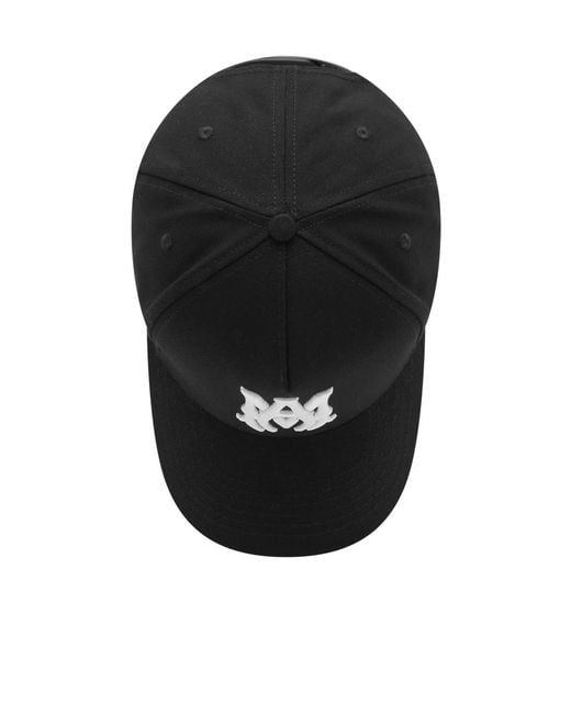 Amiri Black Ma Baseball Cap for men