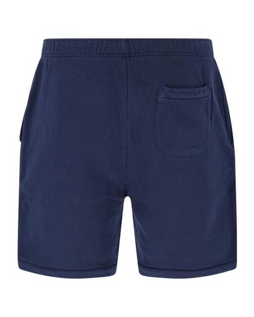 Polo Ralph Lauren Blue Athletic Drawstring Shorts for men
