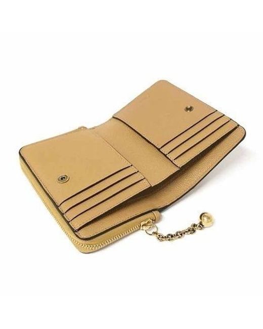Chloé White Zip Wallet