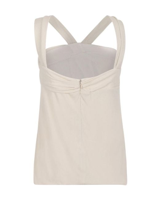Isabel Marant Natural Sleeveless Tops