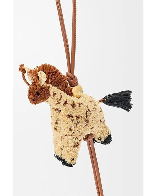 Loewe White Giraffe Charm