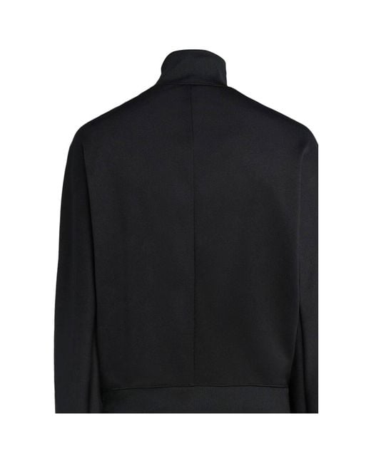 Courreges Black Courrges Zip-Up Bomber Jacket for men