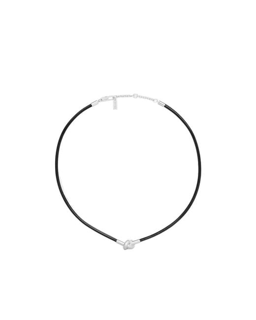 Céline Metallic Knot Necklace for men