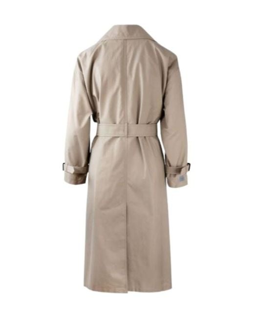 Max Mara Natural The Cube Fiorito Double-Breasted Belted Coat
