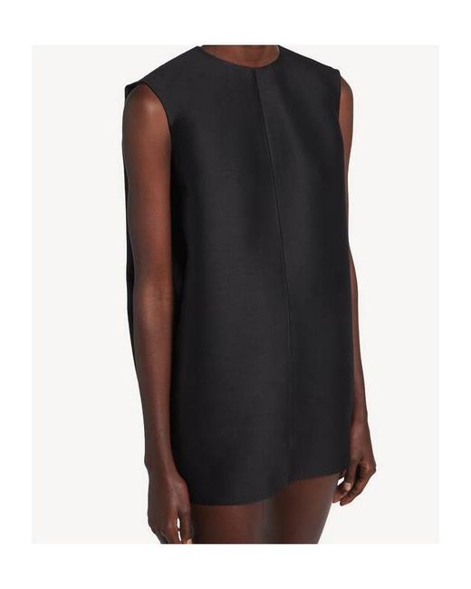 Balenciaga Black Mini Cocoon Dress