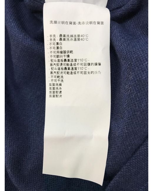 Emporio Armani Blue Short-Sleeved Polo Shirt for men