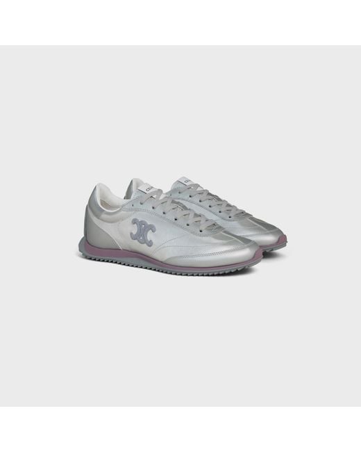 Céline Gray Racer Sneaker