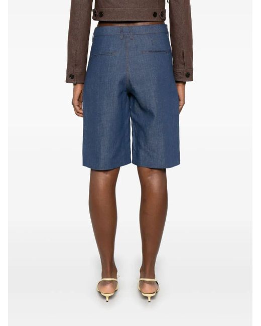 Max Mara Blue 'S 'Eric' Shorts