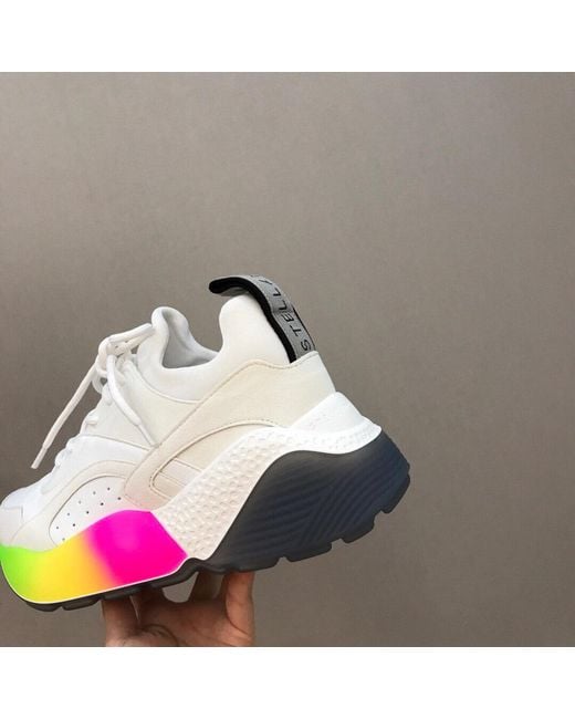Stella McCartney White Eclypse Sneakers