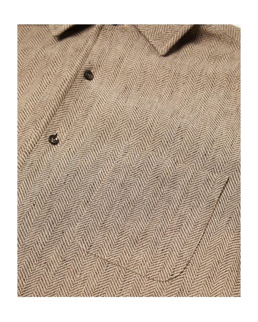 Loro Piana Natural André Long-Sleeved Shirt