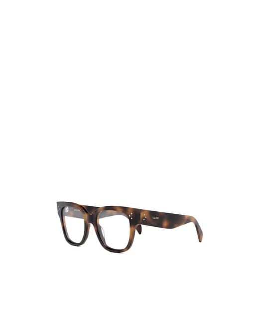 Céline Metallic Logo Flat Mirror
