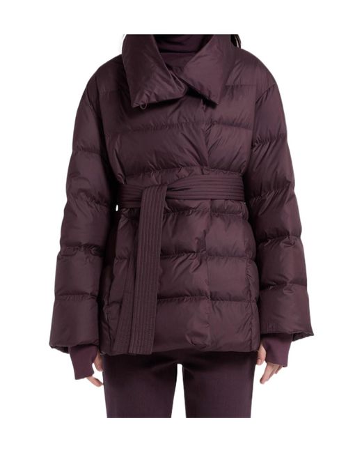 Marella Purple Quilted Down Jacket