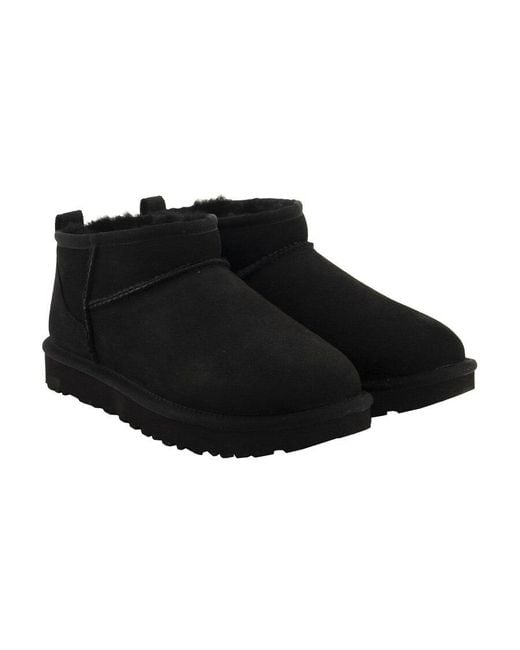 Ugg Black Logo Boots