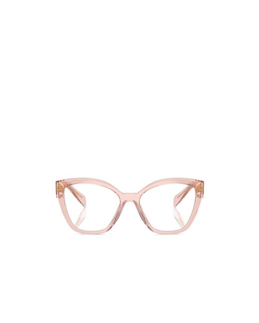 Prada Multicolor Eyewear Cat-Eye Glasses