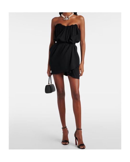 Vivienne Westwood Black Susana Draped Corset Dress