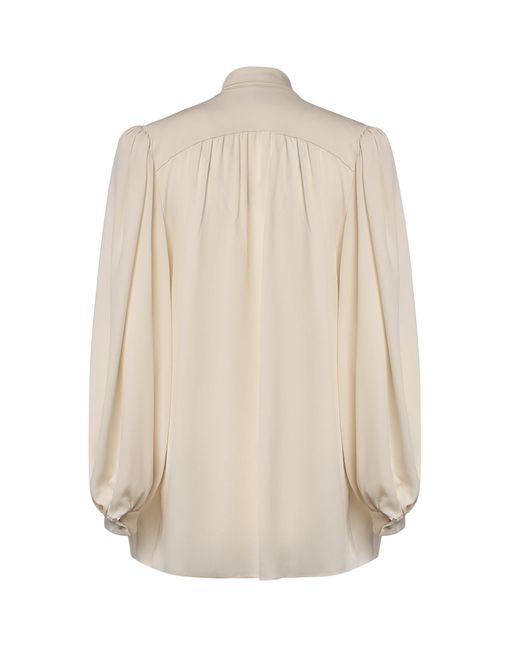 Valentino White Long-Sleeved Shirt
