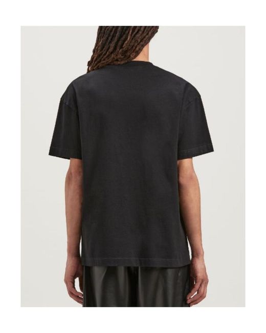 Palm Angels Black Wings Graphic-Print Cotton T-Shirt for men