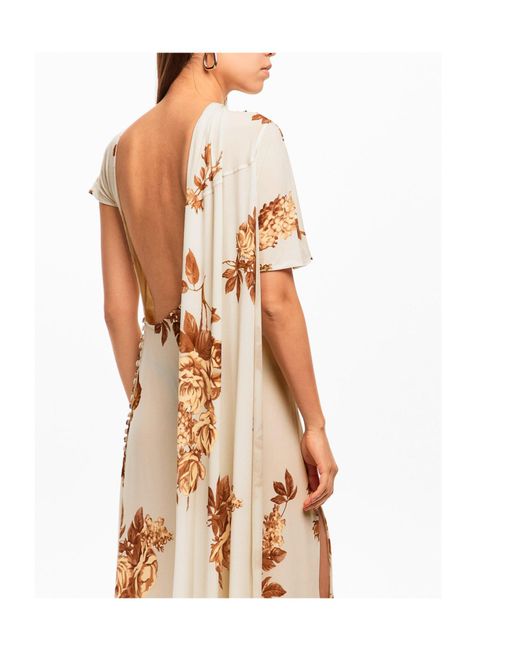 Magda Butrym Metallic Long Dress