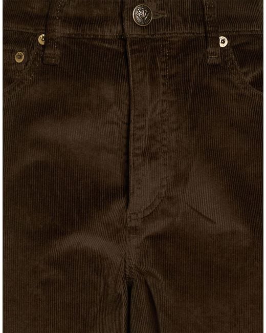 Rag & Bone Brown Solid Color Casual Trousers