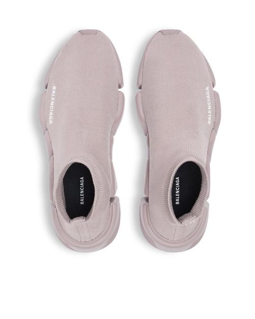 Balenciaga Pink Speed 2.0 Recycled Knit Sneaker