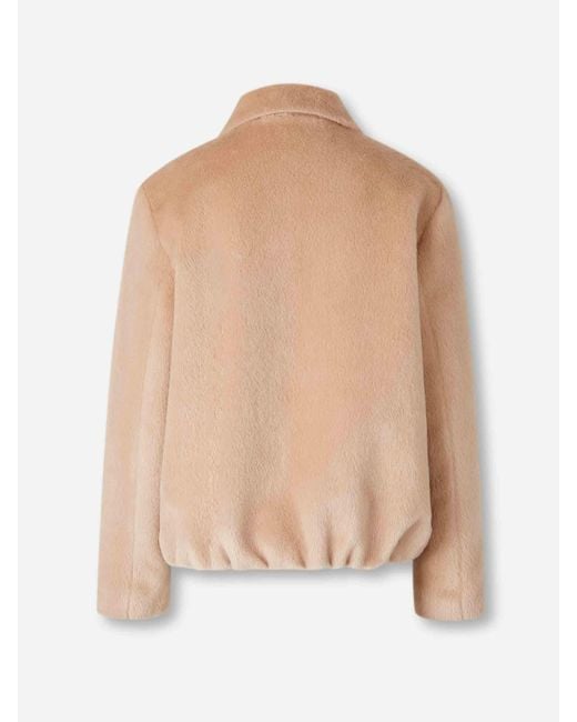 Peserico Natural Long-Sleeved Coat